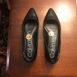 Calvin Klein Black Dress Flats